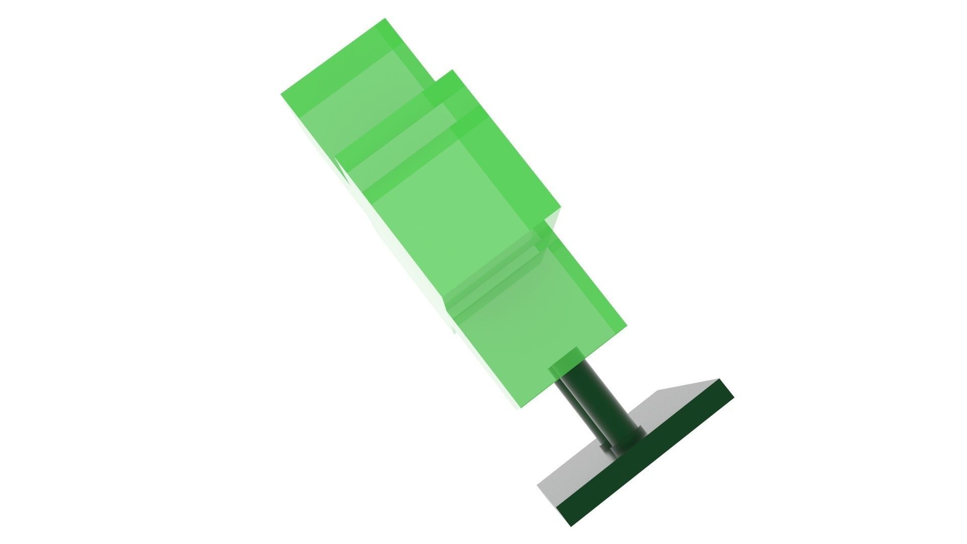 Pharmacy Sign Board 3D model_12