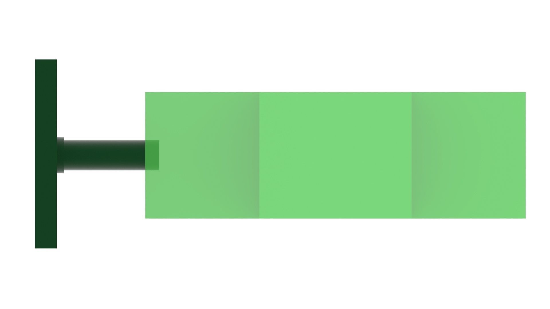 Pharmacy Sign Board 3D model_17