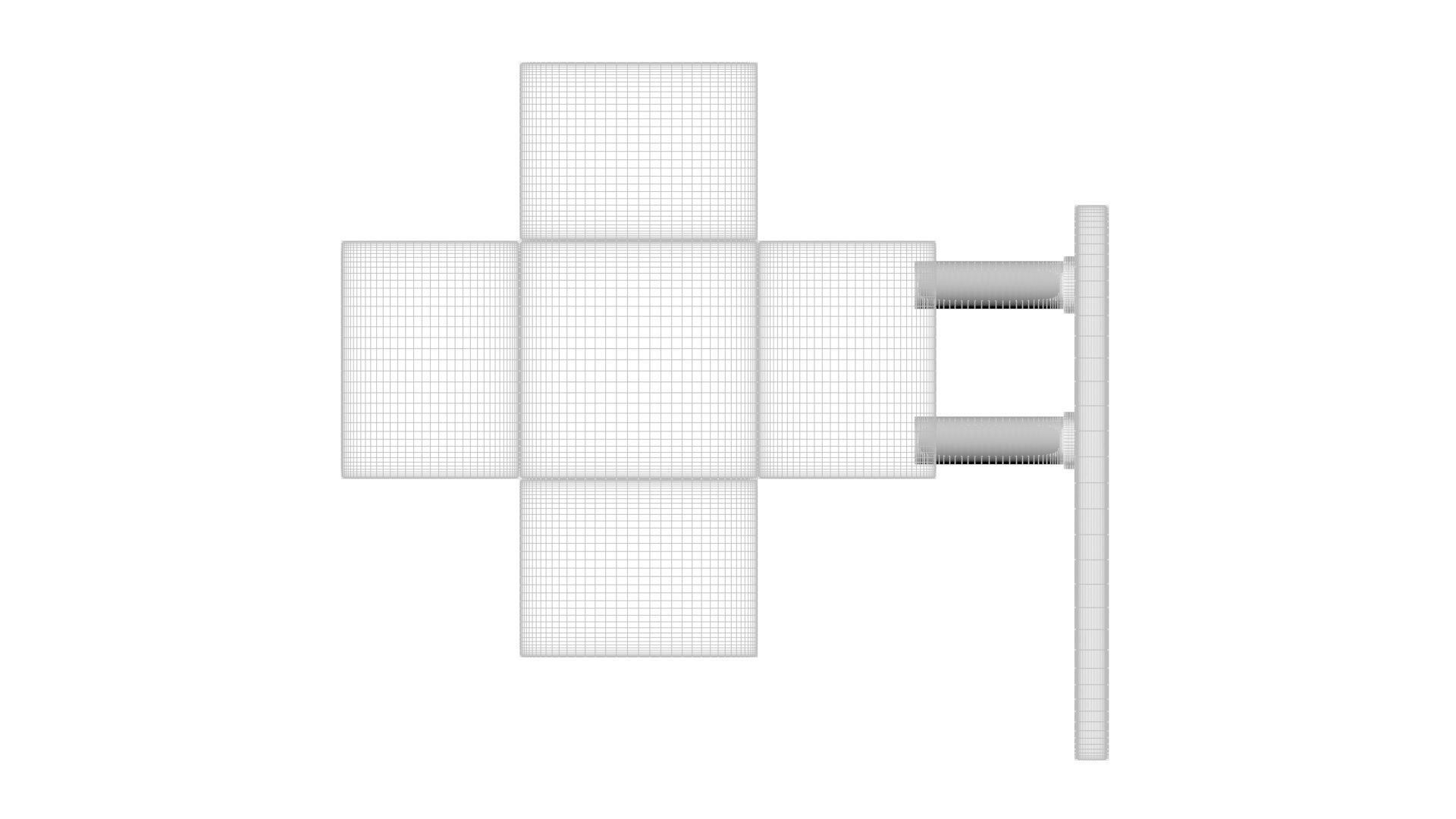 Pharmacy Sign Board 3D model_29