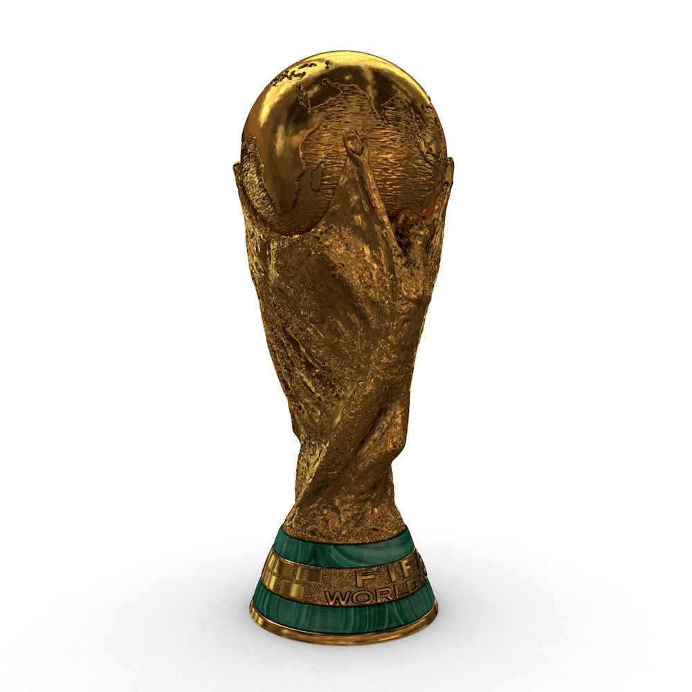 FIFA World Cup Trophy 3D model_1