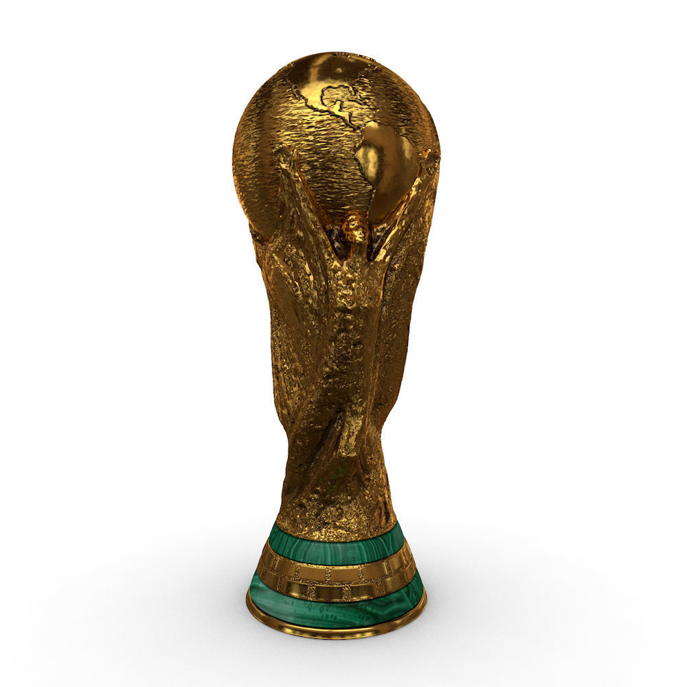 FIFA World Cup Trophy 3D model_3