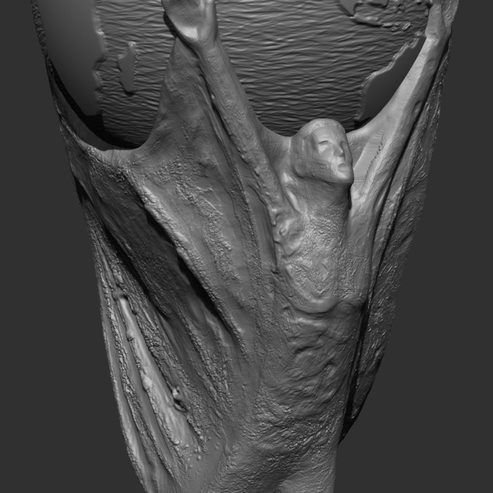 FIFA World Cup Trophy 3D model_19