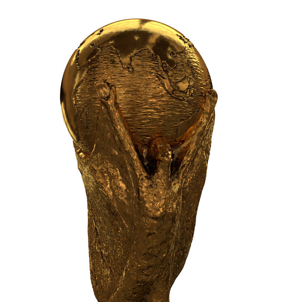 FIFA World Cup Trophy 3D model_6