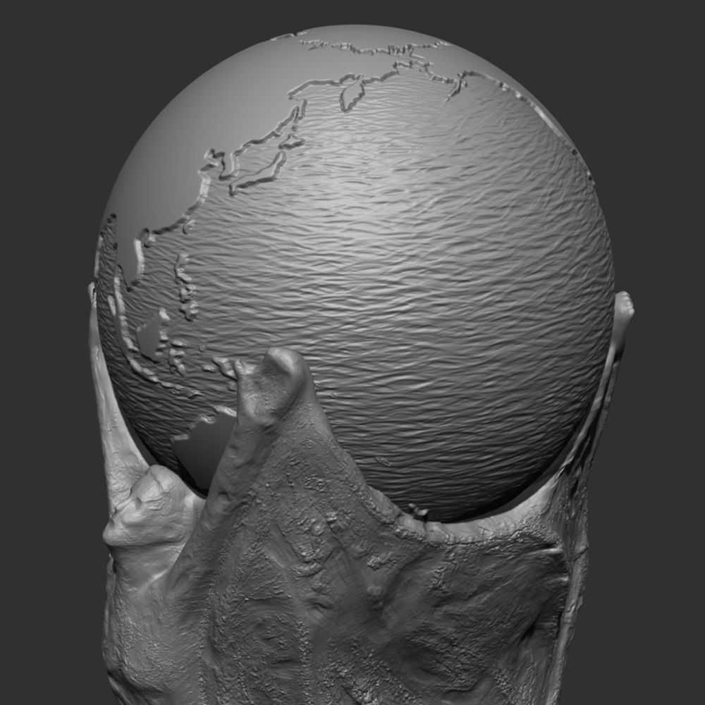 FIFA World Cup Trophy 3D model_23