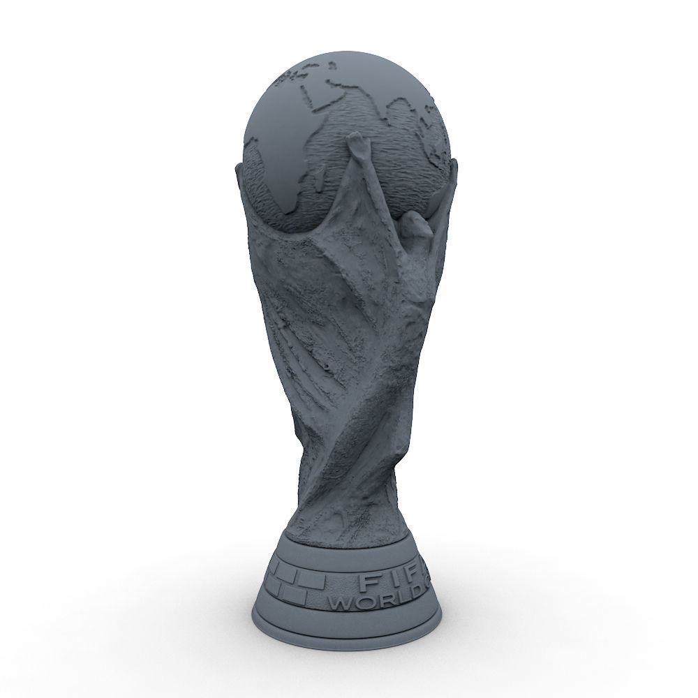 FIFA World Cup Trophy 3D model_9