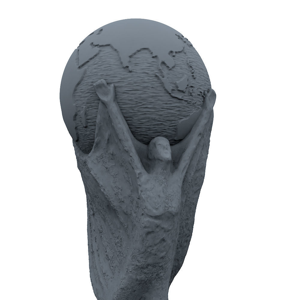FIFA World Cup Trophy 3D model_14