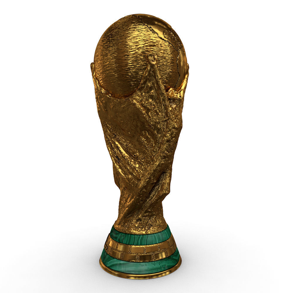 FIFA World Cup Trophy 3D model_4