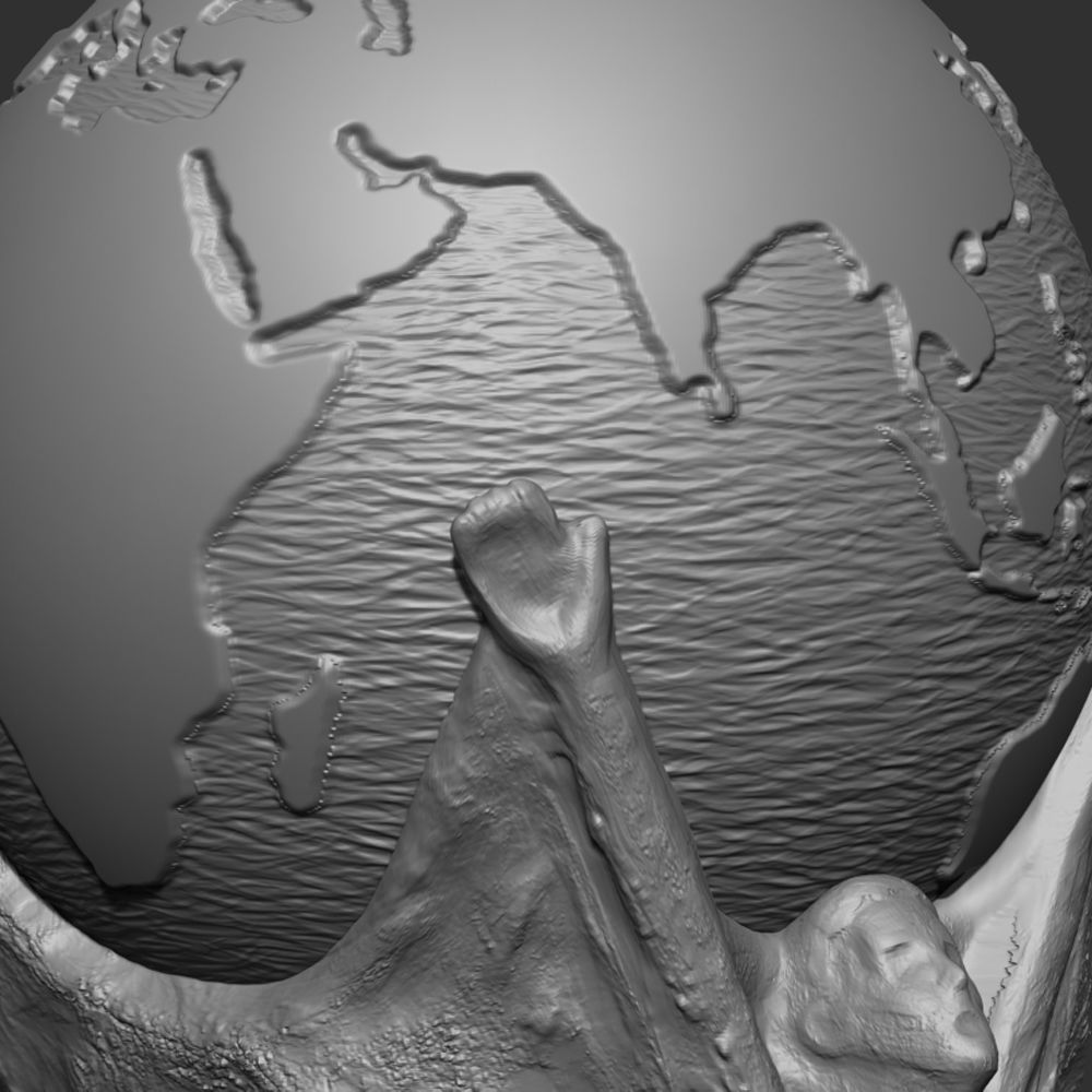 FIFA World Cup Trophy 3D model_22