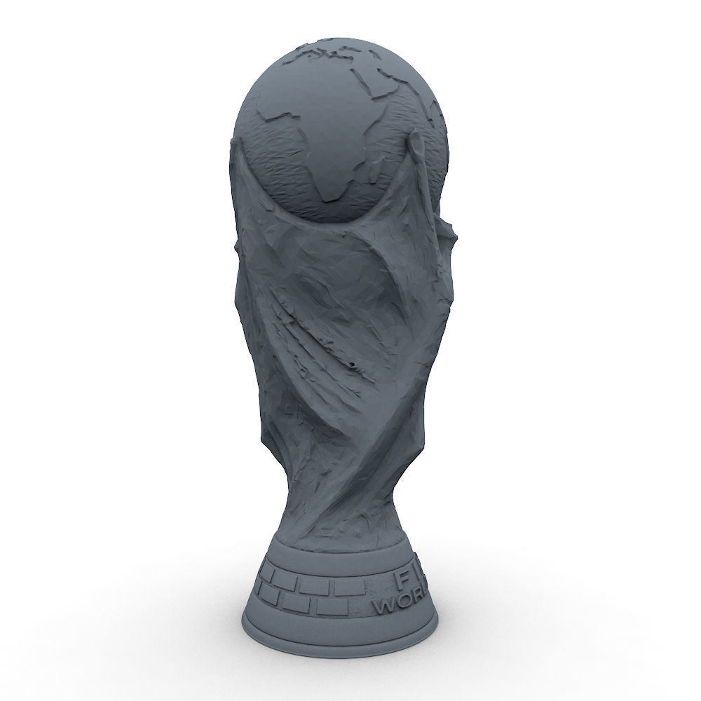 FIFA World Cup Trophy - Low Res Low-poly 3D model_9