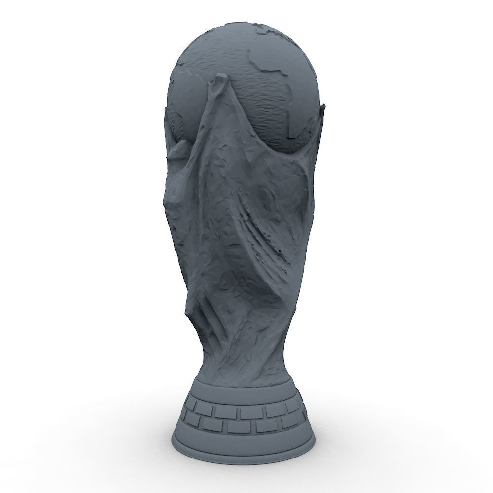 FIFA World Cup Trophy - Low Res Low-poly 3D model_10