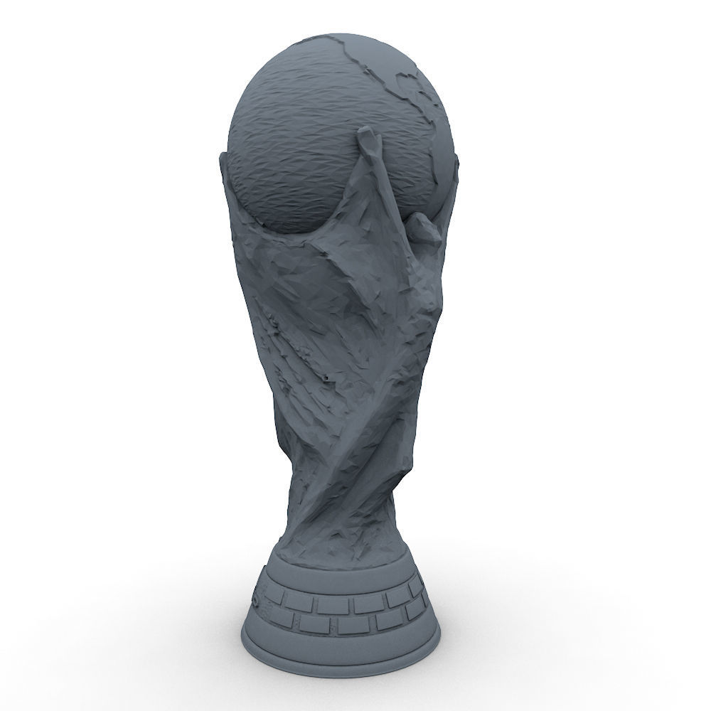 FIFA World Cup Trophy - Low Res Low-poly 3D model_12