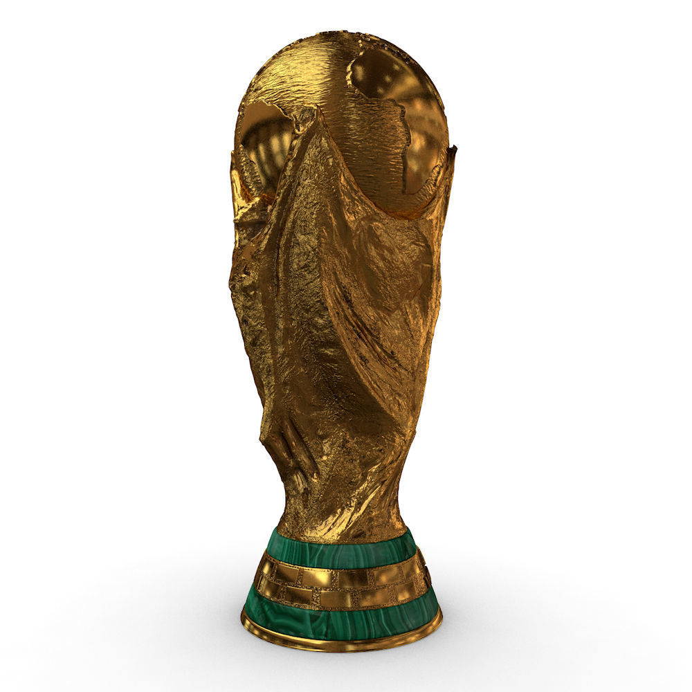 FIFA World Cup Trophy - Low Res Low-poly 3D model_2