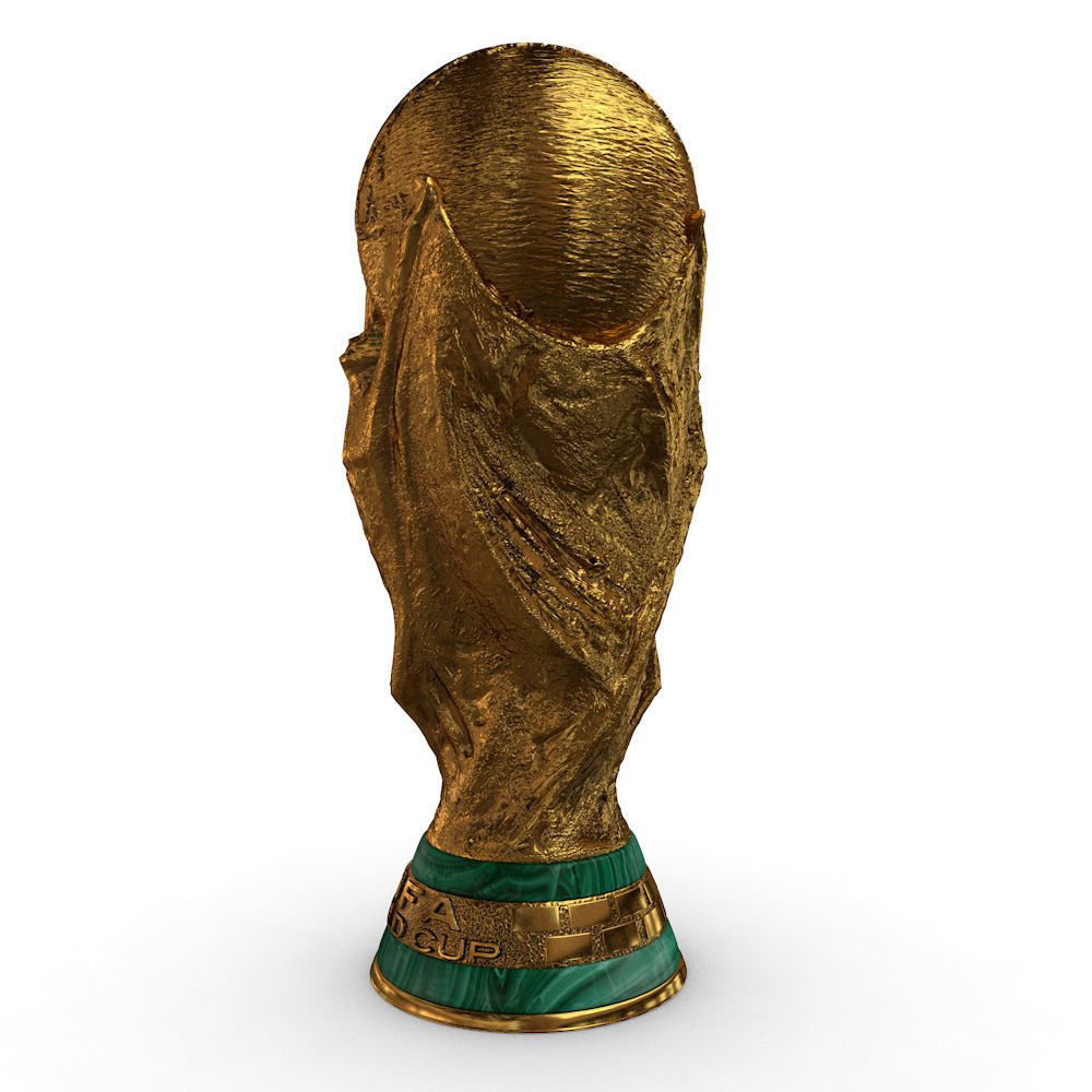 FIFA World Cup Trophy - Low Res Low-poly 3D model_5