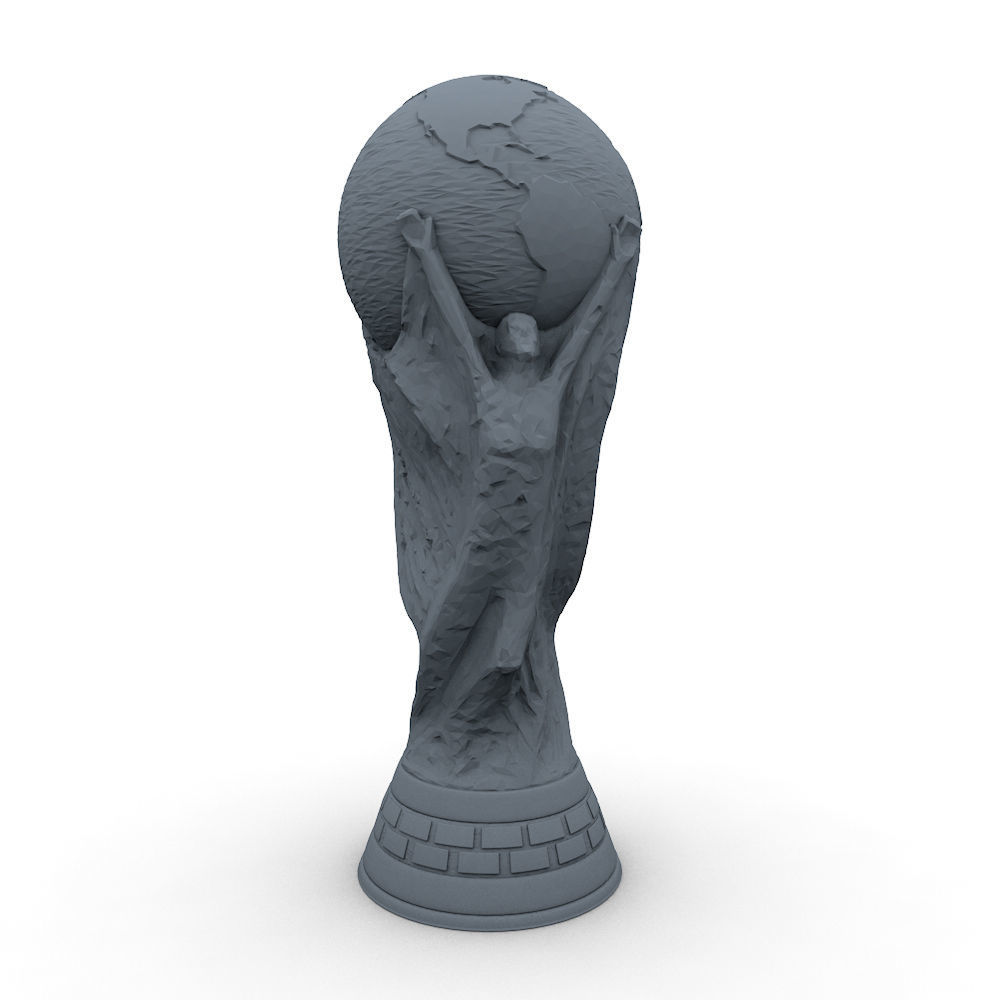 FIFA World Cup Trophy - Low Res Low-poly 3D model_11