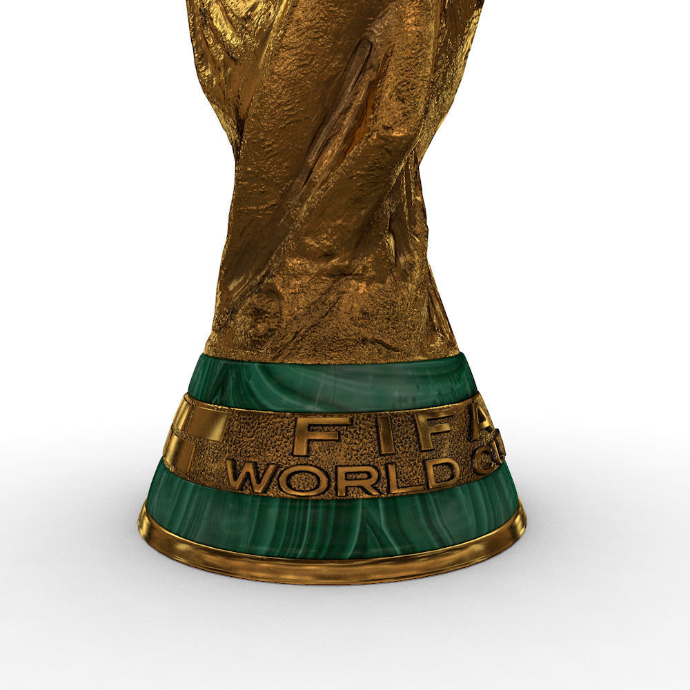 FIFA World Cup Trophy - Low Res Low-poly 3D model_7