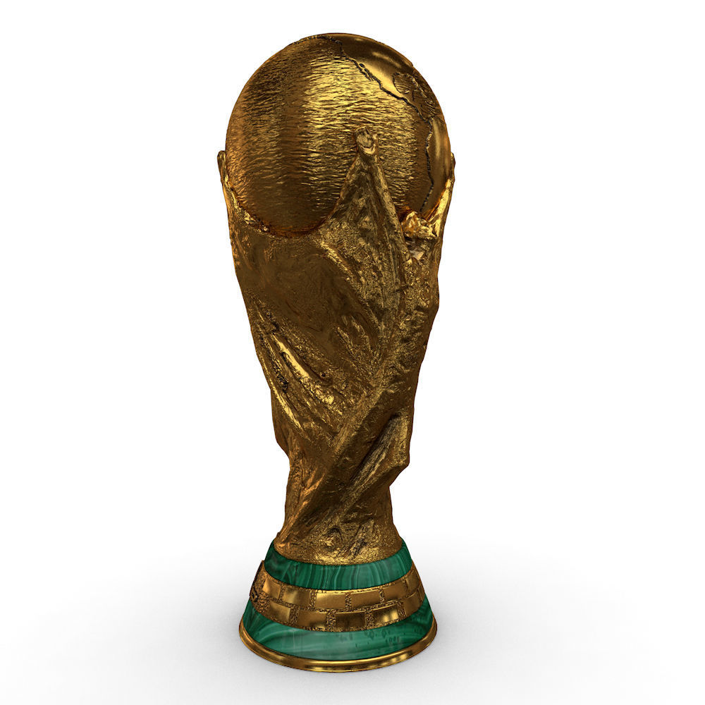 FIFA World Cup Trophy - Low Res Low-poly 3D model_4