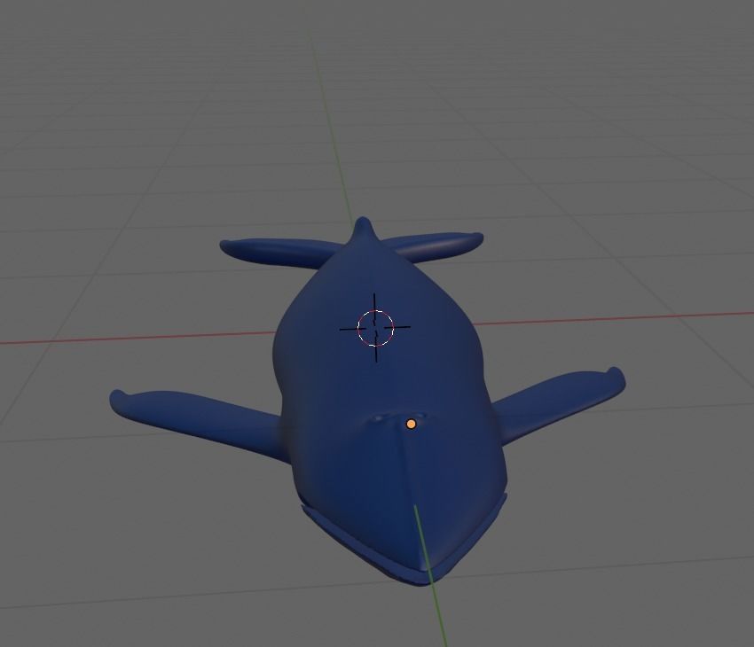 blue whale 3D model_4