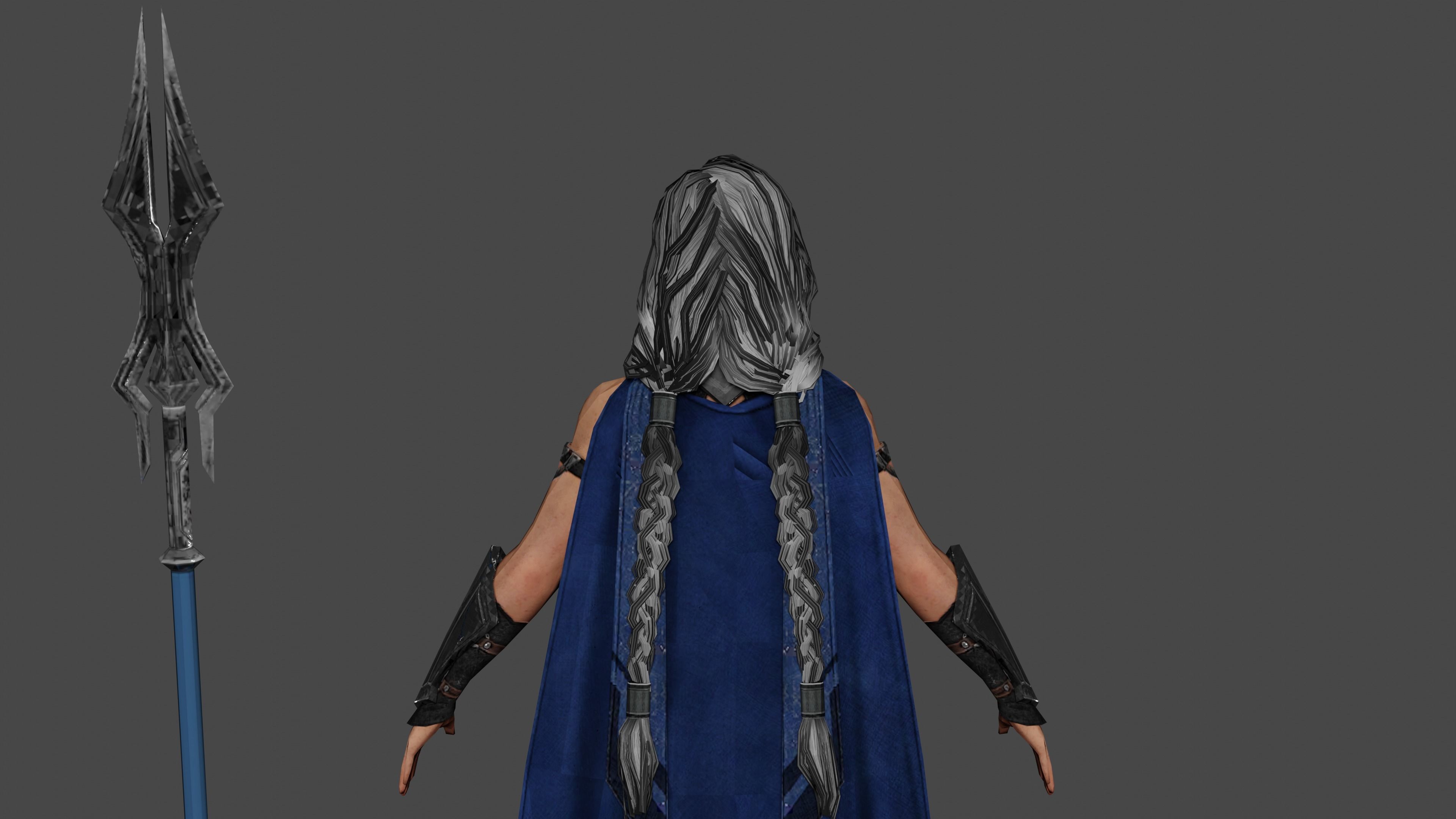 Valkyrie 3D Model 3D model_5