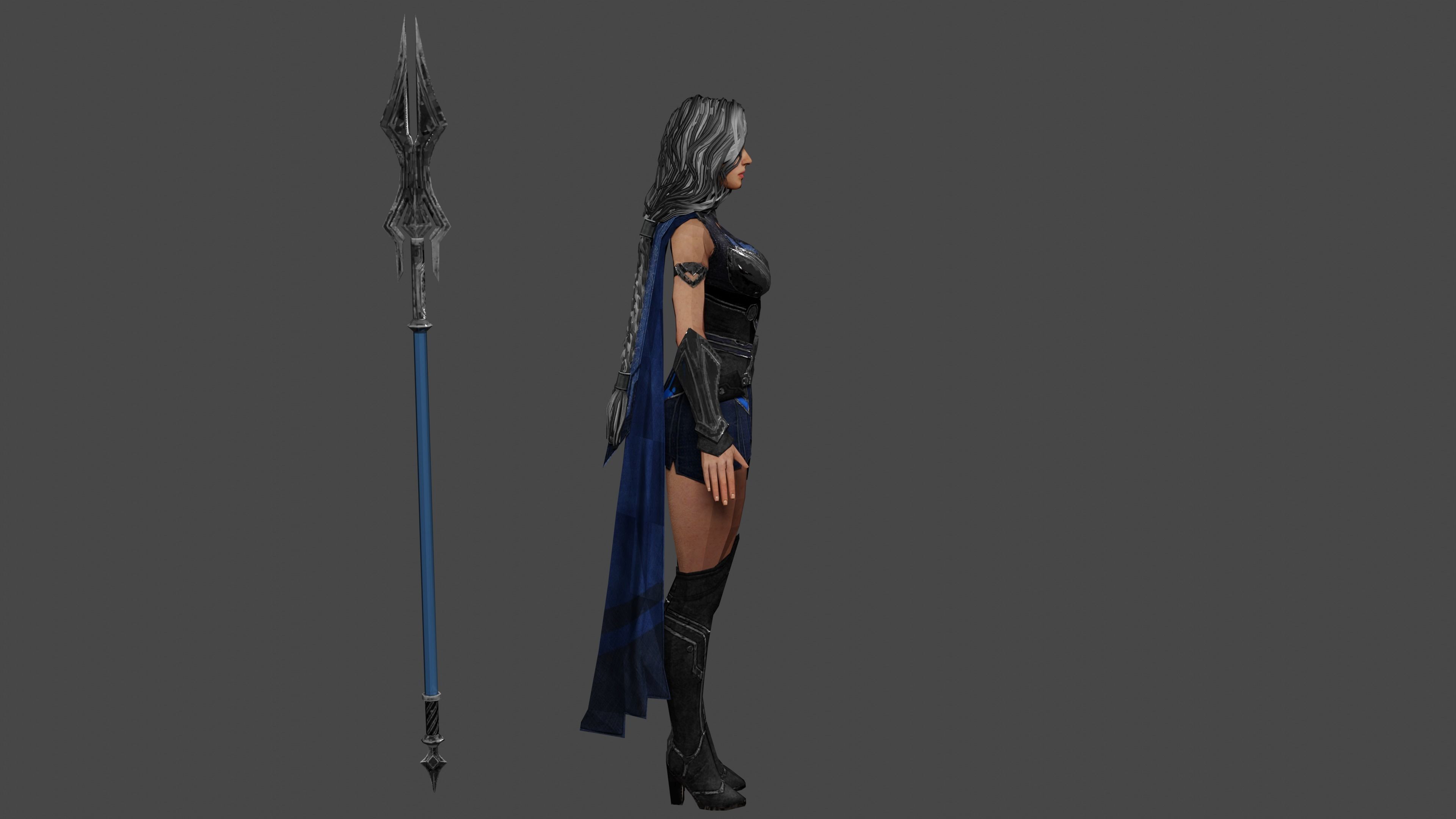 Valkyrie 3D Model 3D model_4