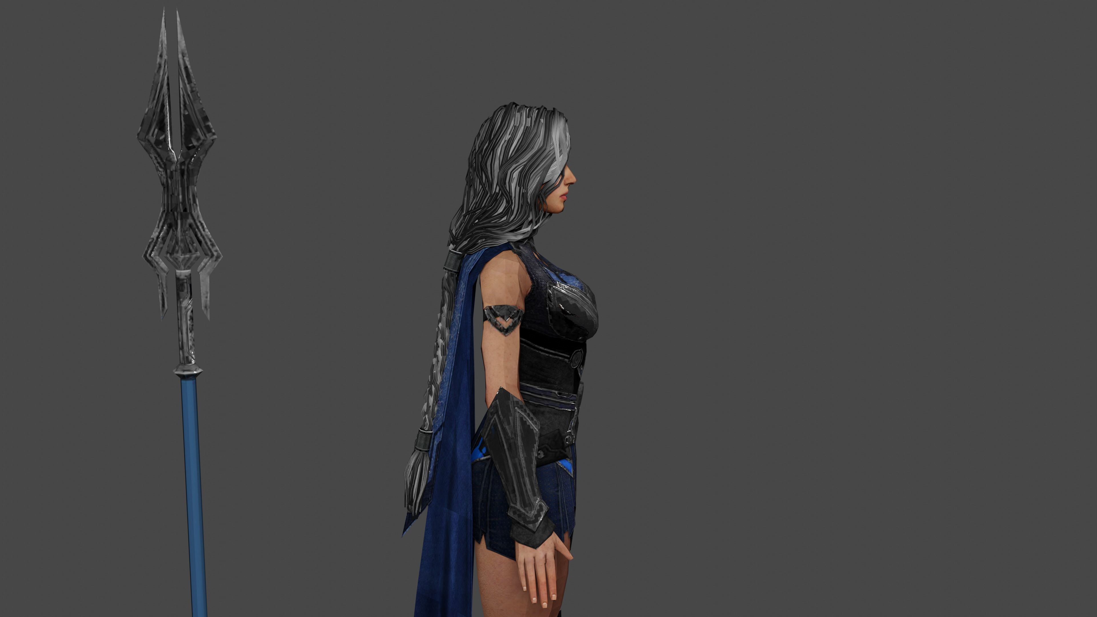 Valkyrie 3D Model 3D model_3