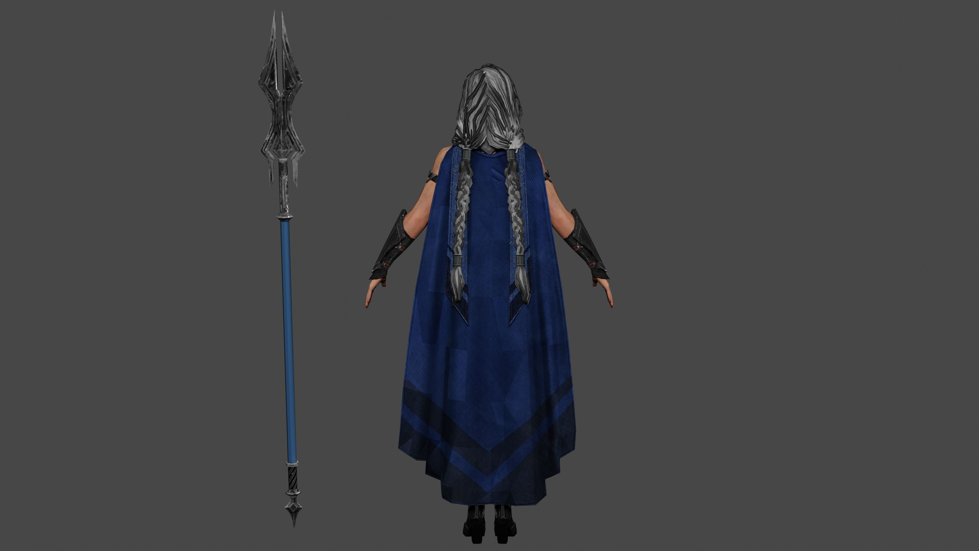 Valkyrie 3D Model 3D model_6