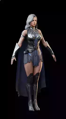 Valkyrie 3D Model 3D model