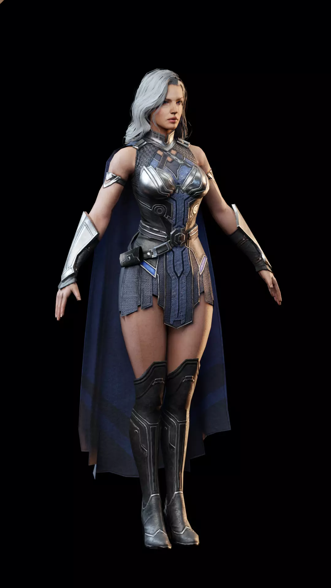 Valkyrie 3D Model 3D model_0