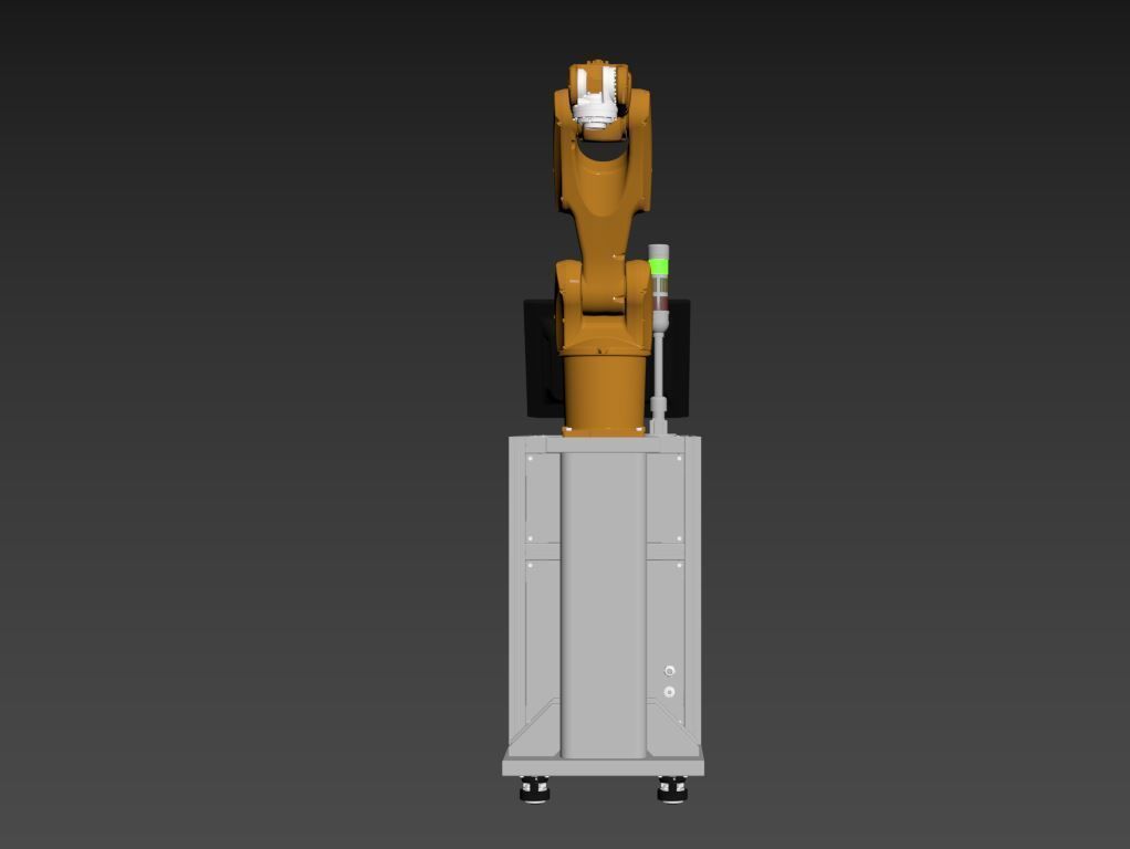 robotic arm 3D model_12