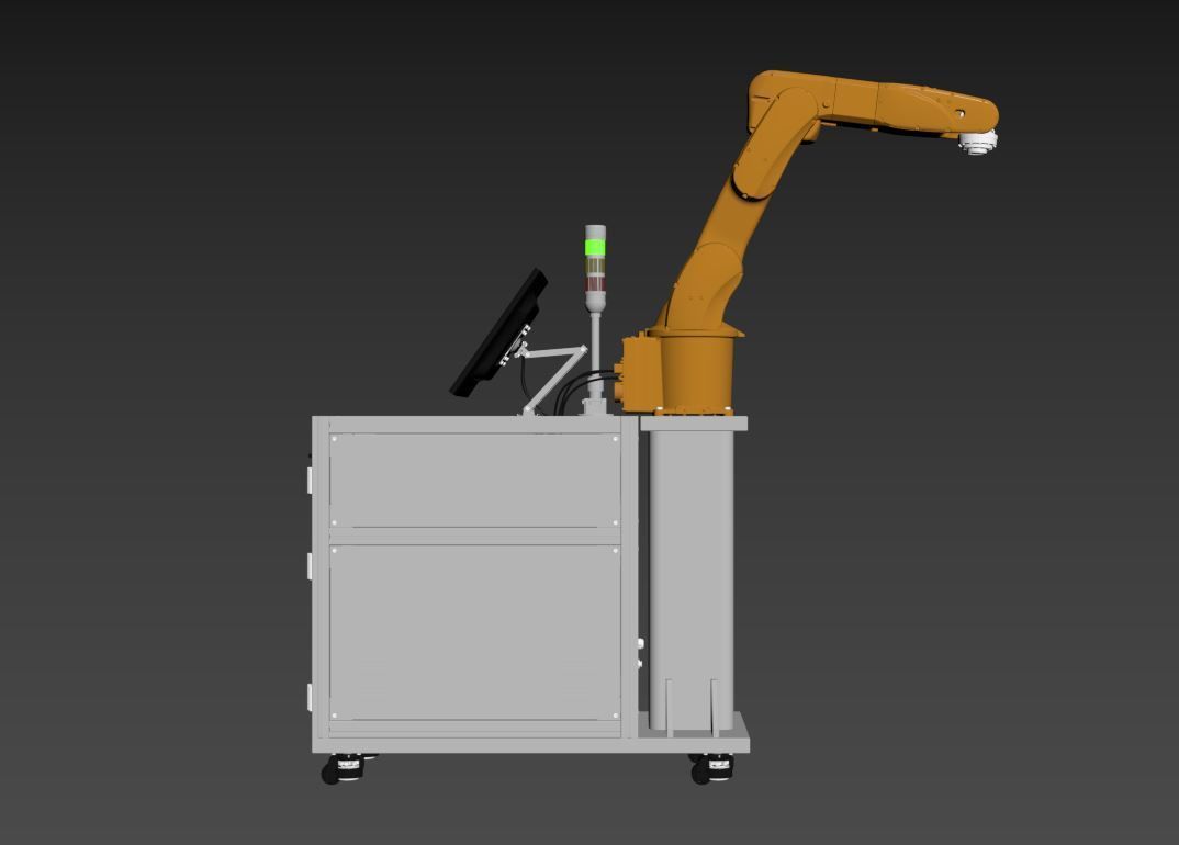robotic arm 3D model_14
