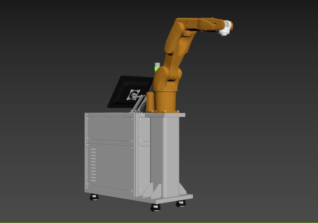 robotic arm 3D model_13