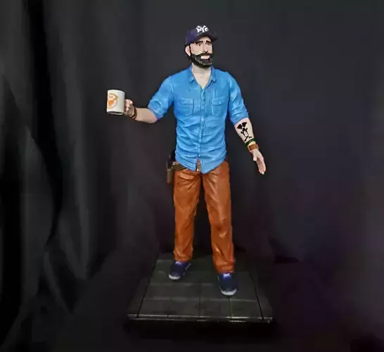 Paul Rodhes - Tom Clancy The Division game SHD Character 3 scale