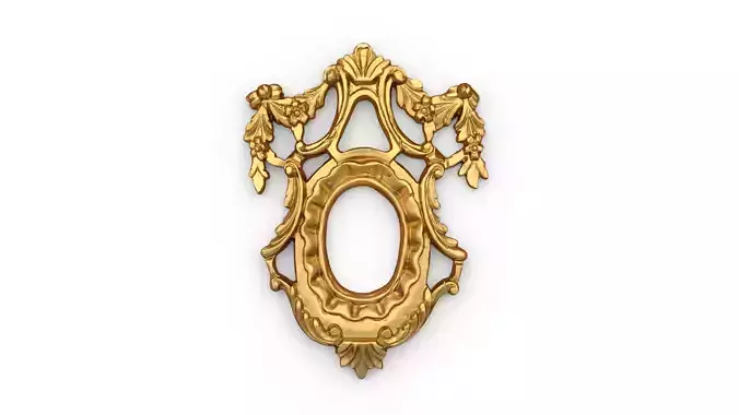 Classic carved decor ornament 489