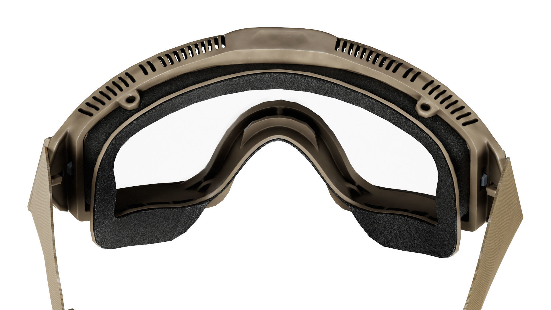 ESS INFLUX GOGGLE Low-poly 3D model_6
