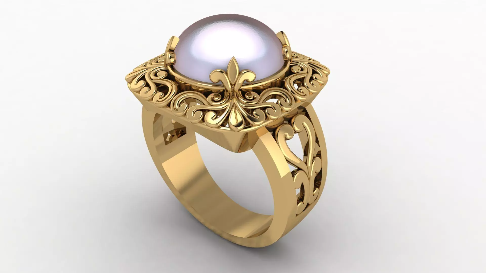 Ring G60 3D print model_0