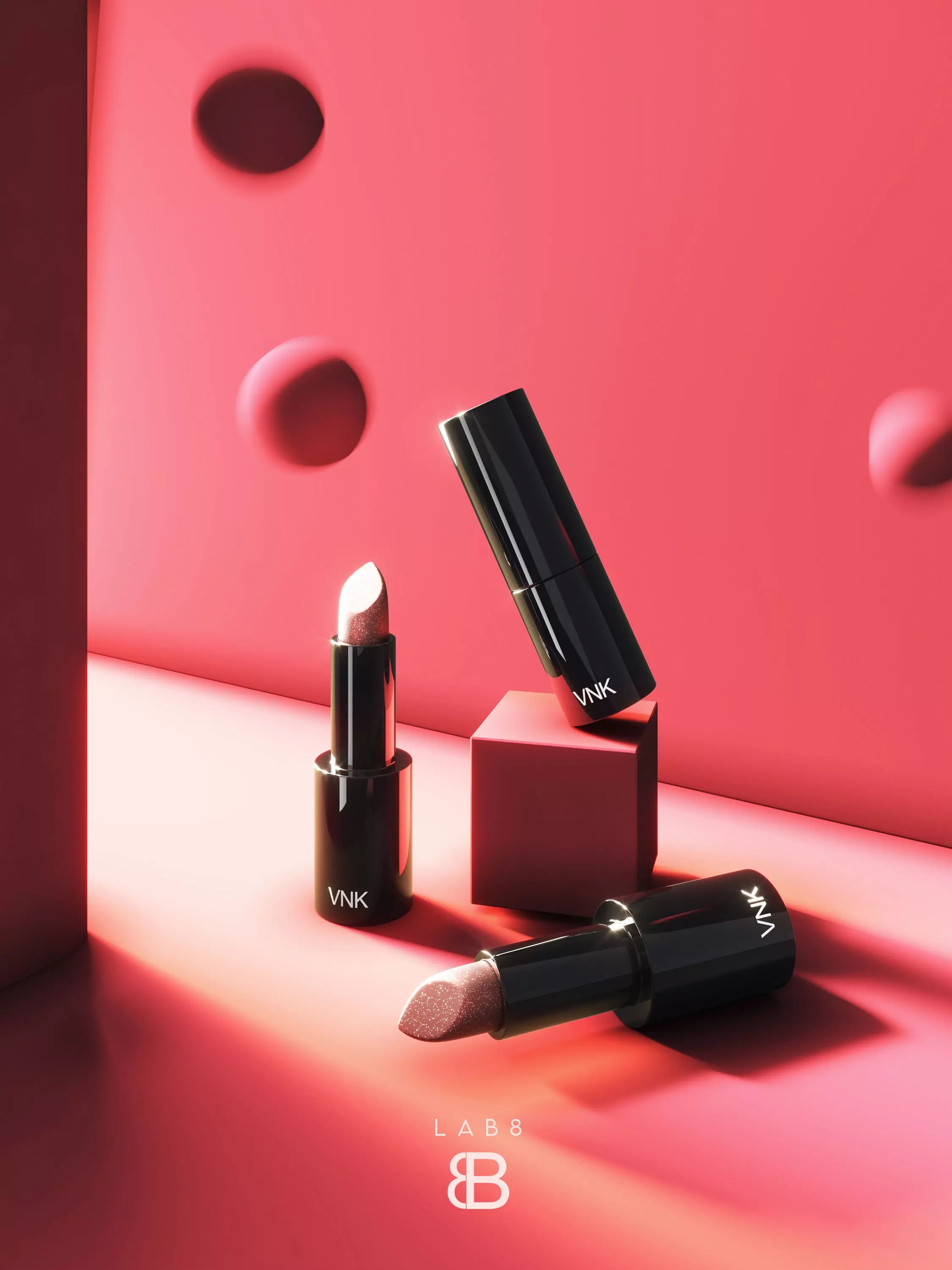 cosmetic lipstick 3D model_0