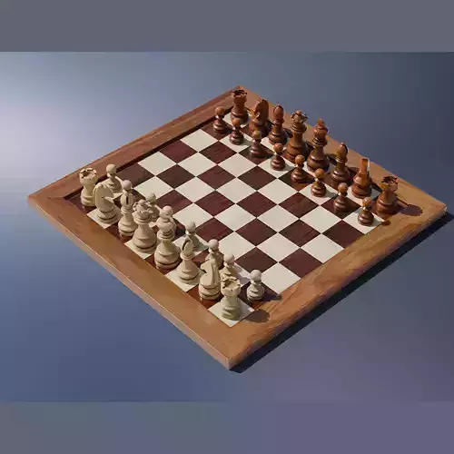 Chess 3D set