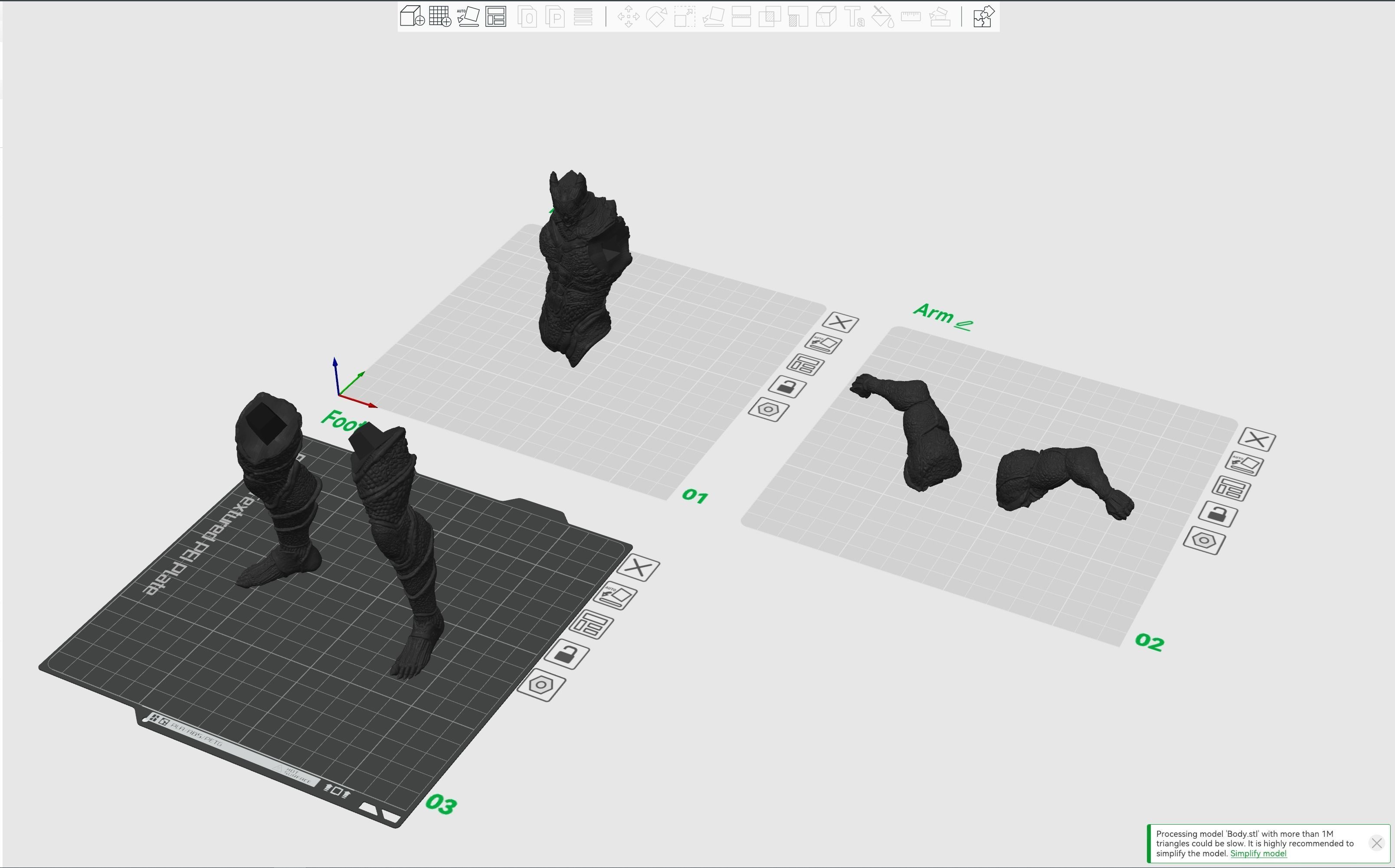 High and Low Poly Pack - Kaiju No 8 - Hibino Kafka Low-poly 3D model_48
