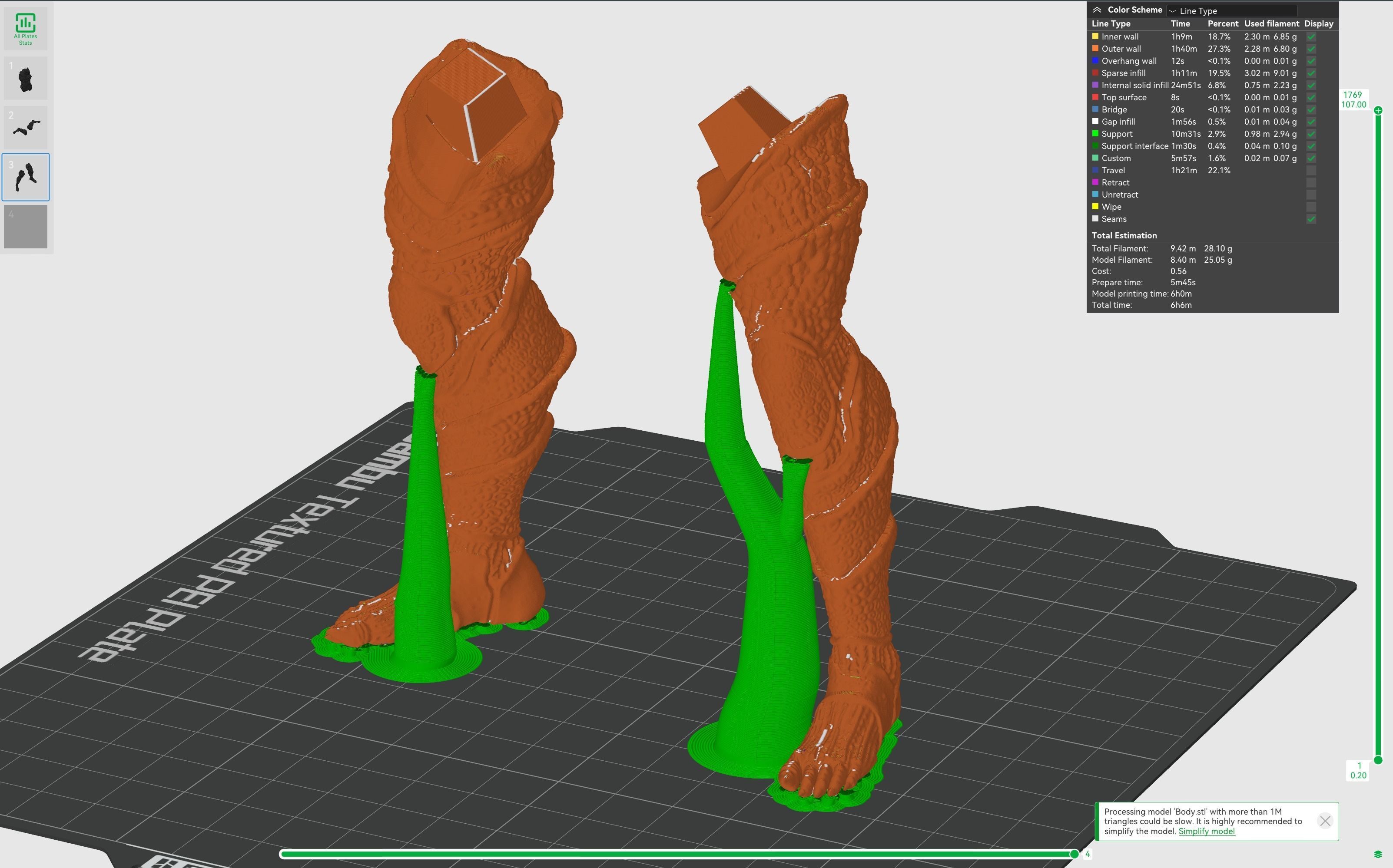 High and Low Poly Pack - Kaiju No 8 - Hibino Kafka Low-poly 3D model_51