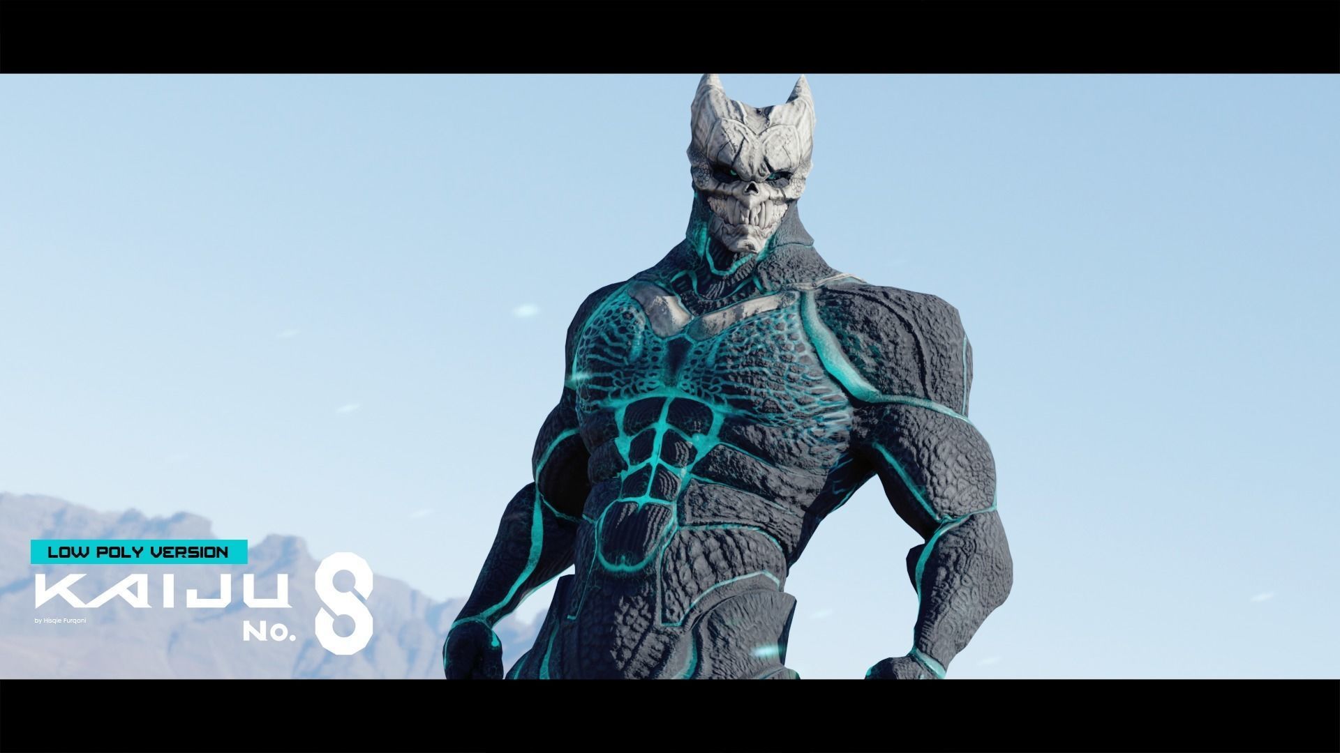 High and Low Poly Pack - Kaiju No 8 - Hibino Kafka Low-poly 3D model_23