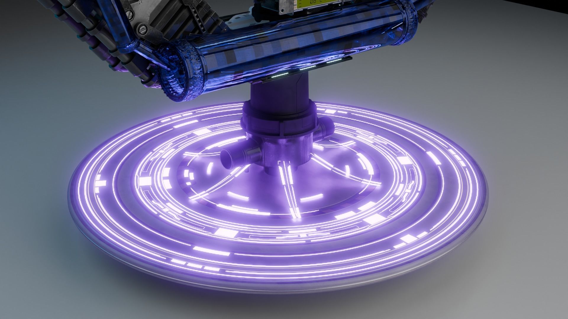 time machine  3D model_7