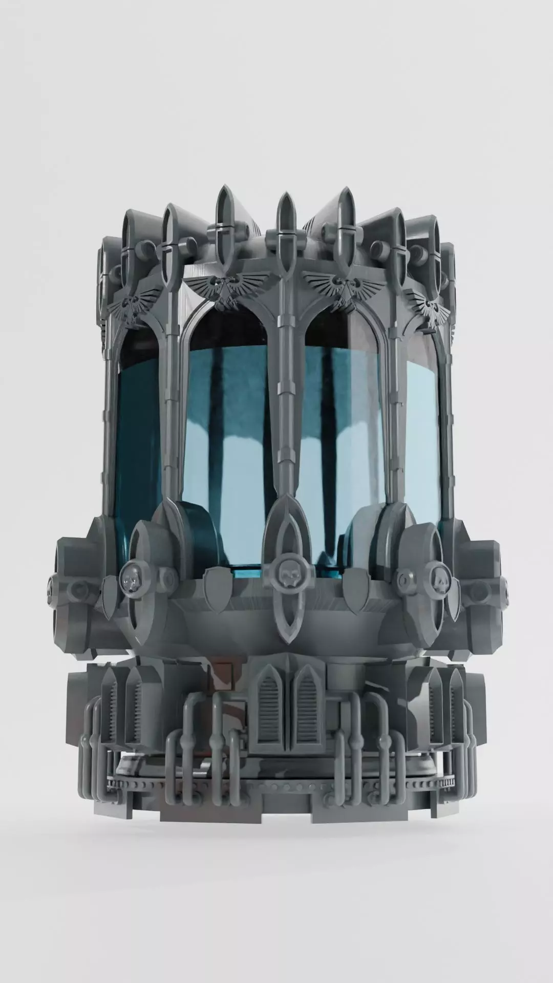 Hibernation container 3D print model_0