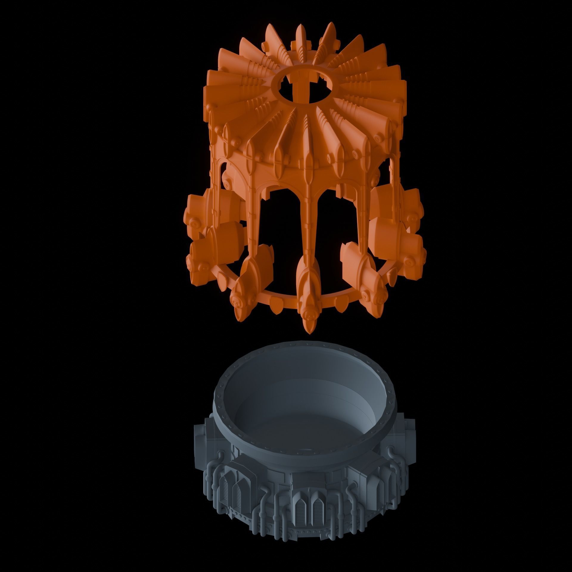 Hibernation container 3D print model_2