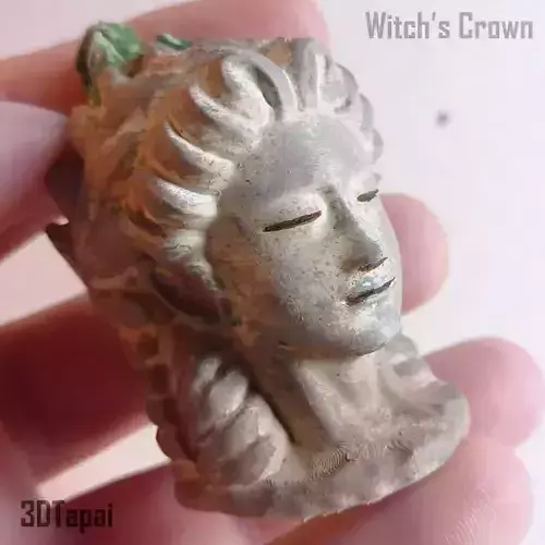 ELDEN RING MAGE CROWNS AS MEDALS 3D print model