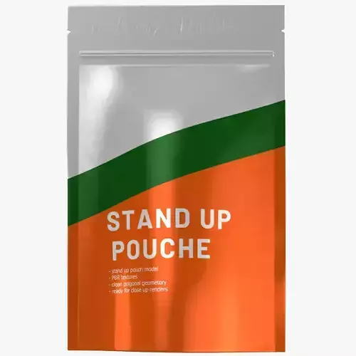 stand up pouch v3 PBR 3D model
