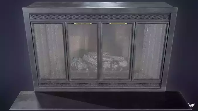 SUBURBS - Fireplace 03 - LOW POLY AND NANITE