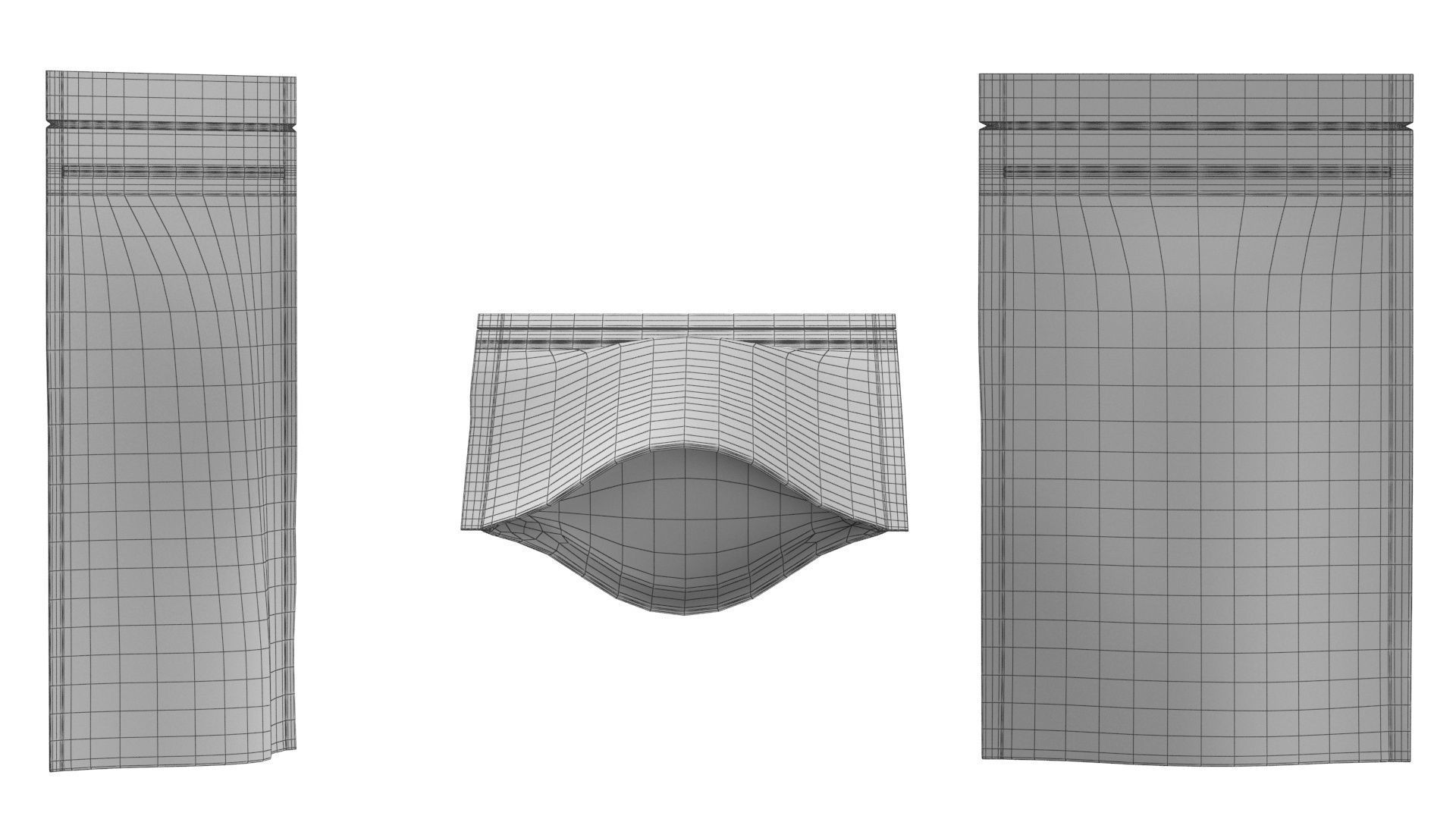 stand up pouch v5 PBR 3D model_9