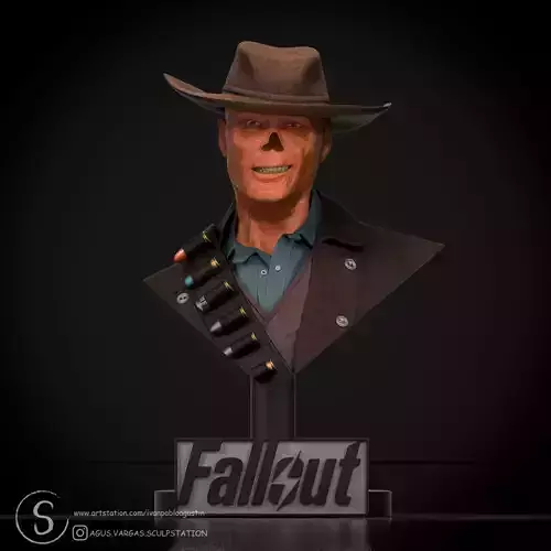 THE GHOUL - FALLOUT fanart 3D print model