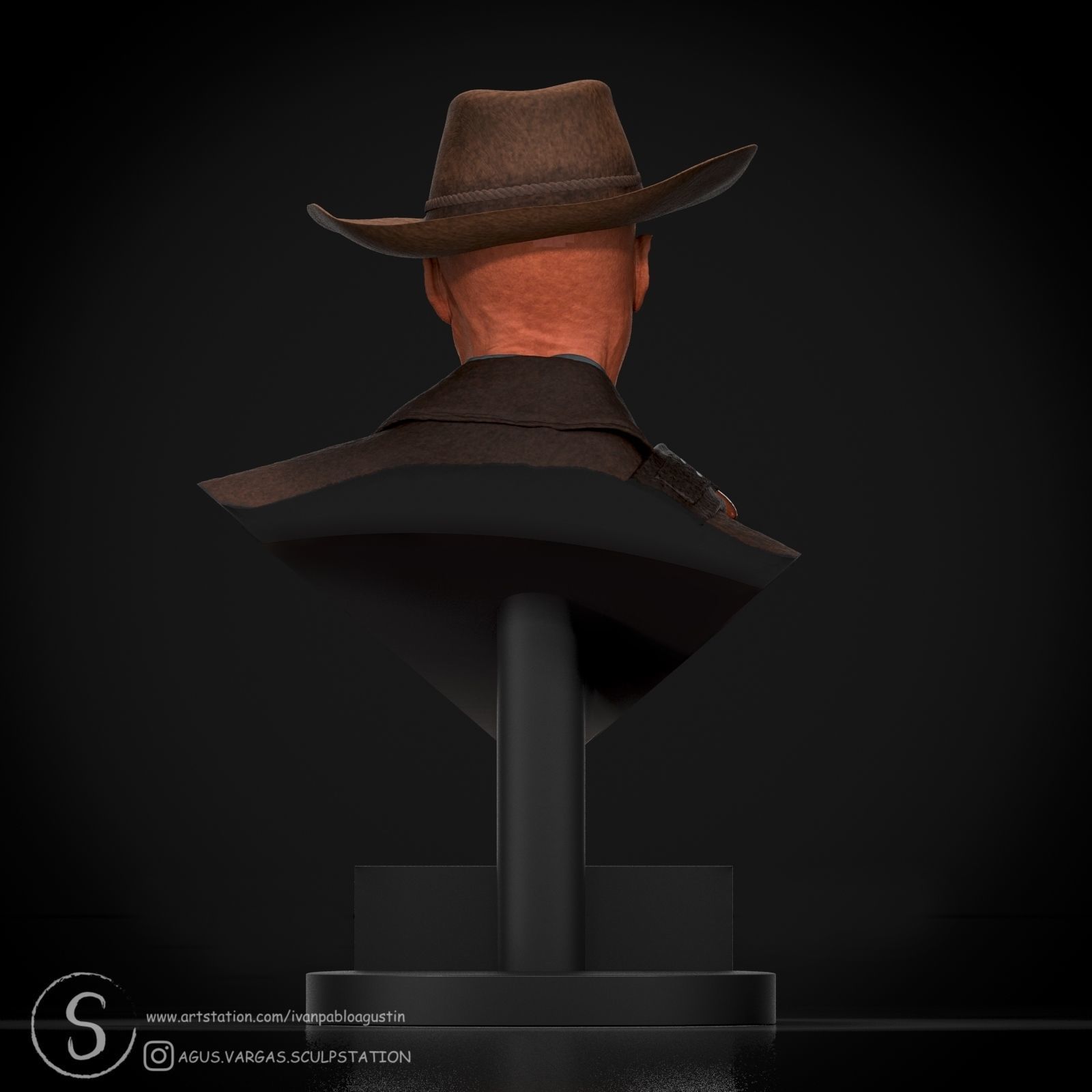 THE GHOUL - FALLOUT fanart 3D print model_3