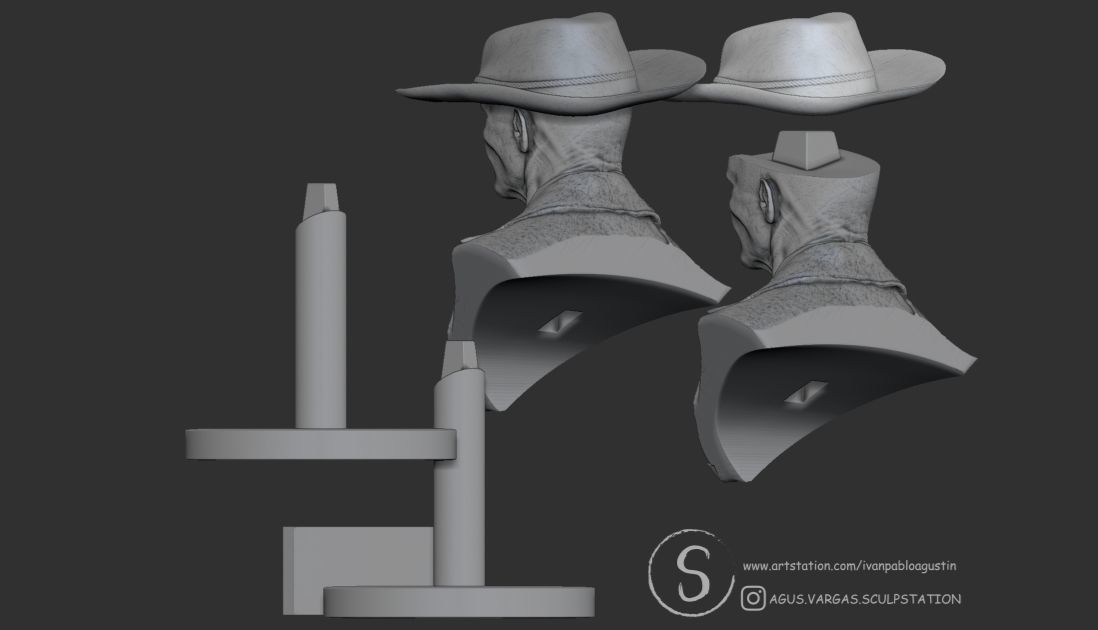 THE GHOUL - FALLOUT fanart 3D print model_14