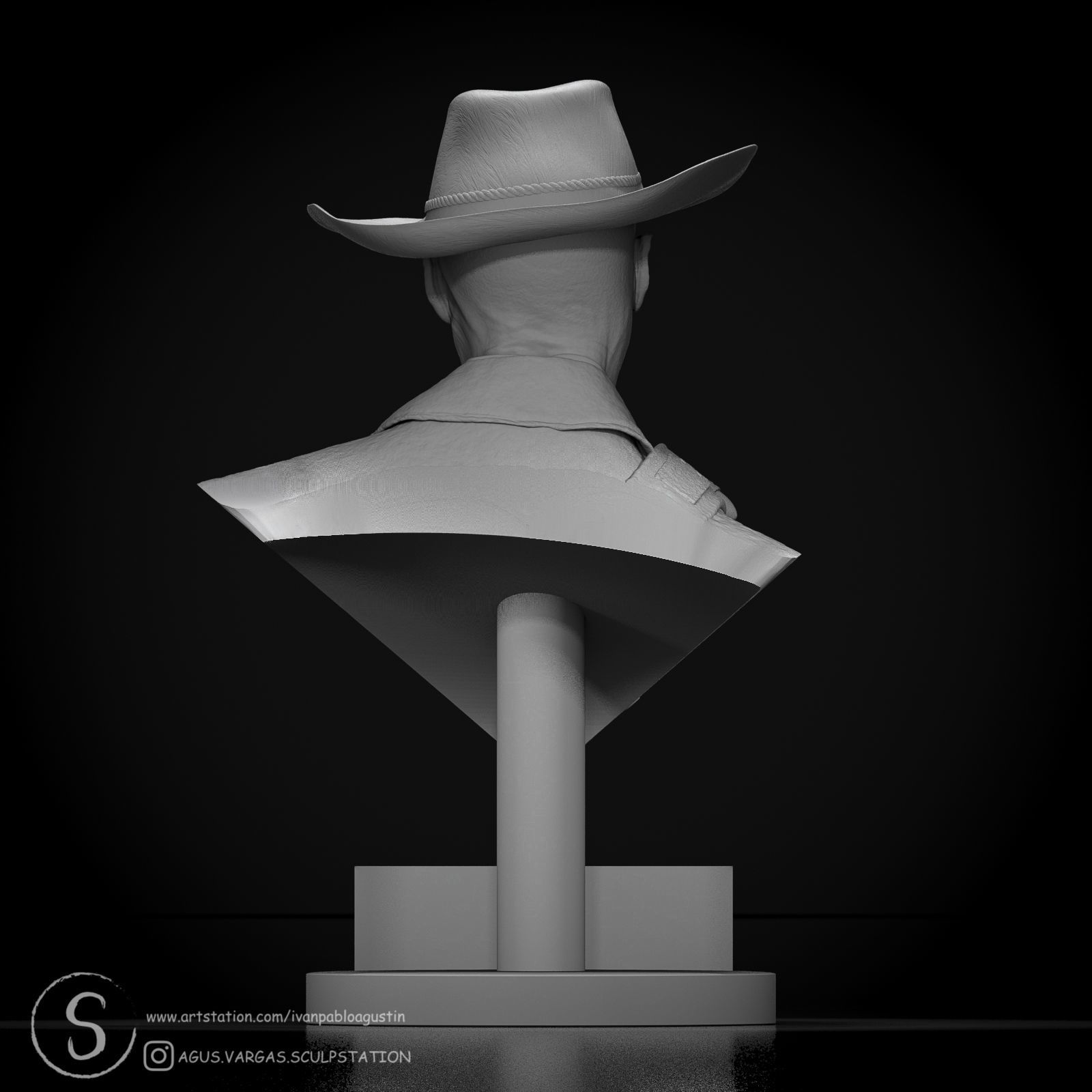 THE GHOUL - FALLOUT fanart 3D print model_9